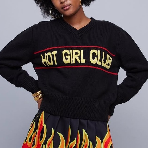 Melody Ehsani Sweaters - Melody Ehsani Hot Girl Club Sweater